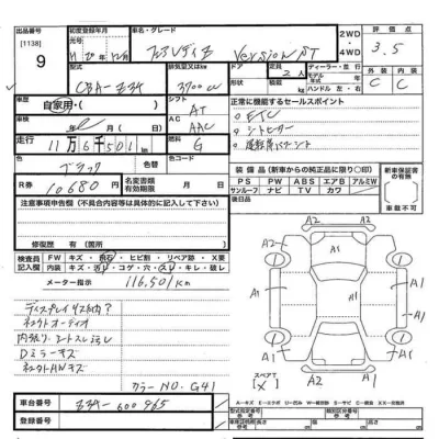 Nissan FAIRLADYZ  с аукциона в Японии