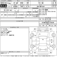 Volvo V40 лот № 90516 оценка 3.5  с аукциона в Японии 11
