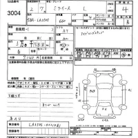 Daihatsu MIRA E S лот № 3004 оценка 4  с аукциона в Японии 7