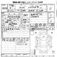 Toyota RAIZE лот № 6036 оценка R  с аукциона в Японии 8