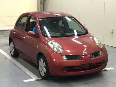 Nissan MARCH  с аукциона в Японии