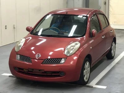 Nissan MARCH  с аукциона в Японии