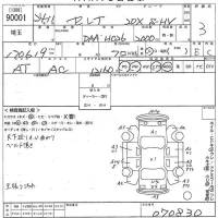 Nissan SERENA лот № 90001 оценка 3  с аукциона в Японии 11