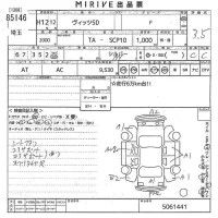 Toyota VITZ лот № 85146 оценка 3.5  с аукциона в Японии 10