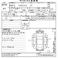 Citroen C3 лот № 90150 оценка 3.5  с аукциона в Японии 10