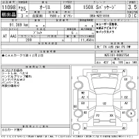 Toyota AURIS лот № 11098 оценка 3.5  с аукциона в Японии 11