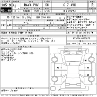 Toyota RAV4 лот № 30519 оценка R  с аукциона в Японии 11