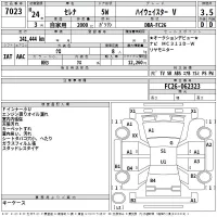 Nissan SERENA лот № 7023 оценка 3.5  с аукциона в Японии 2