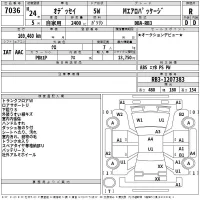 Honda ODYSSEY лот № 7036 оценка R  с аукциона в Японии 2