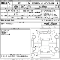 Lexus NX лот № 81004 оценка 5  с аукциона в Японии 2