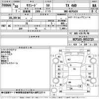 Toyota SUCCEED лот № 70066 оценка RA  с аукциона в Японии 2