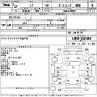 Toyota NOAH лот № 7066 оценка R  с аукциона в Японии 2