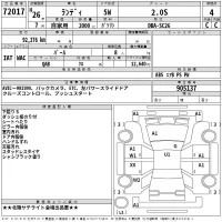 Suzuki LANDY лот № 72017 оценка 4  с аукциона в Японии 2
