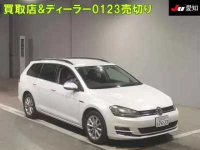 Volkswagen GOLF VARIANT  с аукциона в Японии