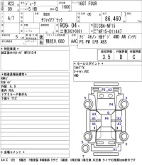 Nissan JUKE лот № 4001 оценка 3.5  с аукциона в Японии 5