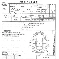 Mazda MPV лот № 90157 оценка 3.5  с аукциона в Японии 10