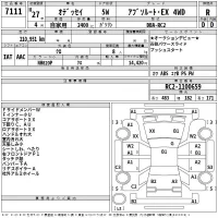 Honda ODYSSEY лот № 7111 оценка R  с аукциона в Японии 2