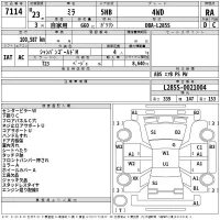 Daihatsu MIRA лот № 7114 оценка RA  с аукциона в Японии 2