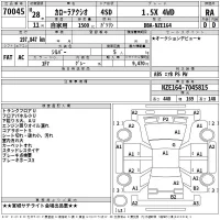 Toyota COROLLA AXIO лот № 70045 оценка RA  с аукциона в Японии 2