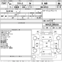 Toyota RACTIS лот № 7167 оценка RA  с аукциона в Японии 2