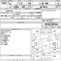 Toyota PREMIO лот № 7198 оценка R  с аукциона в Японии 2
