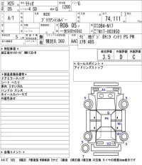 Nissan LATIO лот № 4085 оценка 3.5  с аукциона в Японии 5
