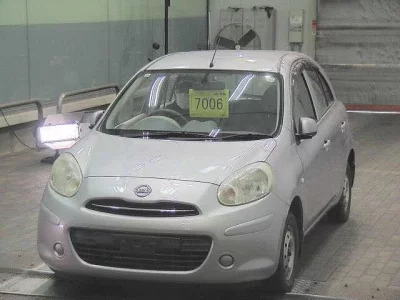 Nissan MARCH  с аукциона в Японии
