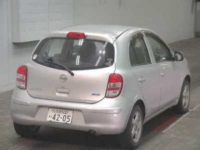Nissan MARCH  с аукциона в Японии