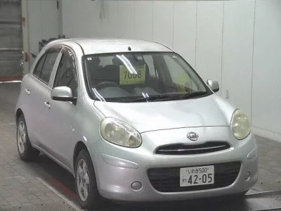 Nissan MARCH  с аукциона в Японии