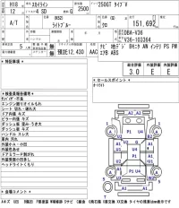 Nissan SKYLINE лот № 5042 оценка 3  с аукциона в Японии 5