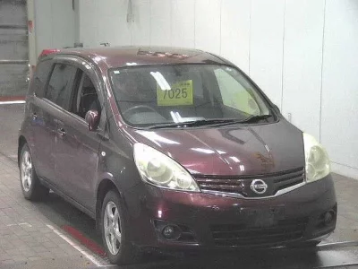 Nissan NOTE  с аукциона в Японии