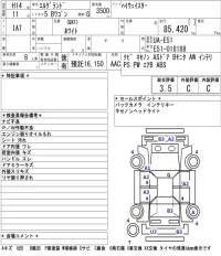 Nissan ELGRAND лот № 4104 оценка 3.5  с аукциона в Японии 5