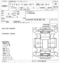 Nissan SYLPHY лот № 4001 оценка RA  с аукциона в Японии 8