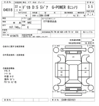 Mitsubishi DELICA D5 лот № 4018 оценка 3.5  с аукциона в Японии 8