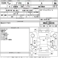 Toyota PRIUS лот № 7239 оценка RA  с аукциона в Японии 2