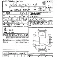 Mazda FLAIR WAGON лот № 51 оценка R  с аукциона в Японии 2