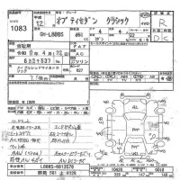 Daihatsu OPTI лот № 1083 оценка R  с аукциона в Японии 3