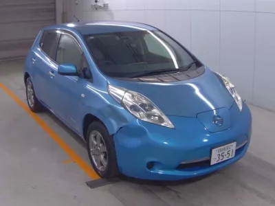 Nissan LEAF  с аукциона в Японии