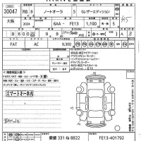Nissan AURA лот № 30047 оценка 4.5  с аукциона в Японии 10