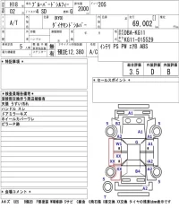 Nissan SYLPHY лот № 4145 оценка 3.5  с аукциона в Японии 5
