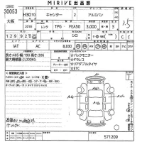 Mitsubishi CANTER лот № 30053 оценка 3.5  с аукциона в Японии 10