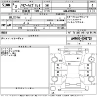 Toyota HARRIER лот № 5188 оценка 4  с аукциона в Японии 2