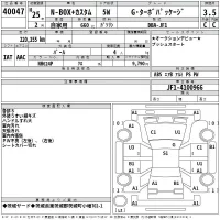 Honda N BOX PLUS лот № 40047 оценка 3.5  с аукциона в Японии 2