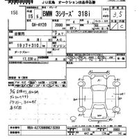 BMW 3-Series лот № 158 оценка 3.5  с аукциона в Японии 2