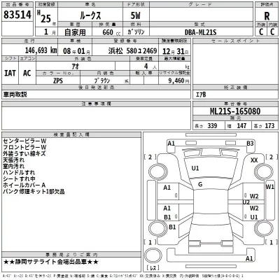 Suzuki ALTO VAN  с аукциона в Японии