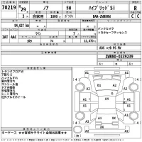 Toyota NOAH лот № 70219 оценка R  с аукциона в Японии 2