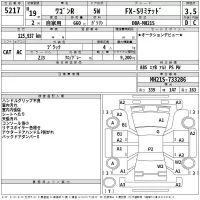 Suzuki WAGON R лот № 5217 оценка 3.5  с аукциона в Японии 2