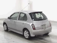 Nissan MARCH лот № 206 оценка R  с аукциона в Японии 1