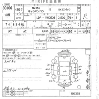 Nissan CARAVAN VAN лот № 30106 оценка R  с аукциона в Японии 10