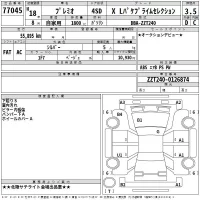 Toyota PREMIO лот № 77045 оценка 3.5  с аукциона в Японии 2